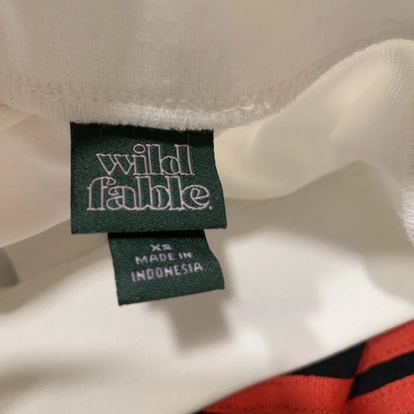 Wild Fable women’s lot of 2 skirts black and white pleated. XS - Picture 7 of 9